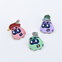 Pins en émail personnalisés 'It Is OK Not Be Okay' style dessin animé, badges et broches de revers inspirants et positifs sur le thème de l'amour et du Nouvel An Chinois, accessoires de bijouterie