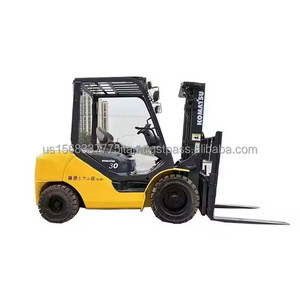 Montacargas Komatsu de 3 Toneladas, 100% Original, Excelente Rendimiento, Modelo FD30, Alta Calidad, Gran Venta, Bajo Precio, Diésel Usado, Modelo 2024, 4x4, Dos Plazas - Product Image 1