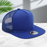 Topi Bisbol Kanvas Bordir Custom OEM X&K 2026 Gaya Vintage 5 Panel Snapback Gorras Topi Trucker Custom