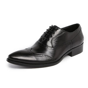 Chaussures décontractées en cuir de boeuf véritable avec soutien de la voûte plantaire et maille respirante, chaussures quotidiennes pour hommes, chaussures formelles - Product Image 4