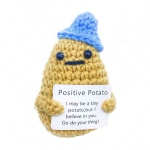 LI Juguetes de Ganchillo Hechos a Mano, Muñecos Amigurumi, Llaveros de Ganchillo, Juguetes de Frutas Tejidos con Tarjetas de Afirmaciones Positivas, Muñecos Antiestrés - Product Image 1