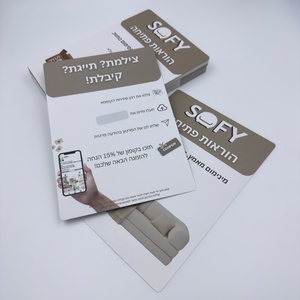 Cina 110x130mm Design eventi formali 300gsm fiore moderno e minimalista Die taglio <span class=keywords><strong>regalo</strong></span> messaggio di saluto alla rinfusa biglietti di ringraziamento - Product Image 2