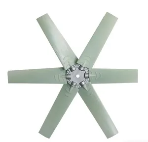 Fan Blades bể nước tản nhiệt fan Blade tháp làm mát động cơ quạt làm mát 4-10 Blades nhựa Trục cánh quạt