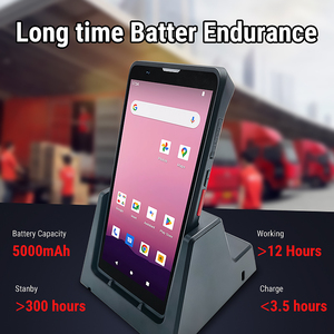 Giá rẻ nhất 6inch cầm tay <span class=keywords><strong>Android</strong></span> PDA di động 4 gam RAM 64GB Rom gồ ghề Máy Quét Mã Vạch PDAs dữ liệu Collector thiết bị - Product Image 4