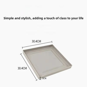 Maceta Pequeña Cuadrada de Plástico para Jardín, Balcón, Exterior, para Semillas y Flores, Estilo Nórdico Minimalista, Modelo Mola - Product Image 5
