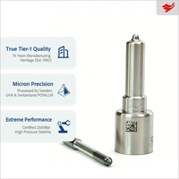 Injecteur de carburant diesel haute précision DLLA152P2350 pour système Common Rail, neuf, en acier, ajustement universel 0433172348 0445110528