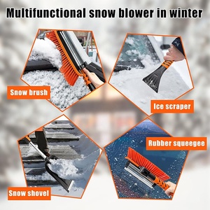 Raschietto per Ghiaccio 4 in 1 per Parabrezza, Pala da Neve Estensibile con Manico in Schiuma, Spazzola per Pulizia per <span class=keywords><strong>Camion</strong></span> - Product Image 5