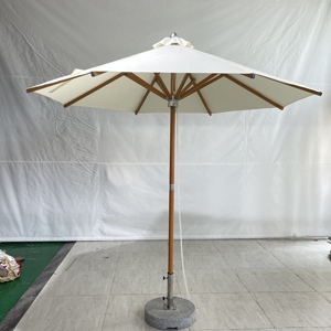 Paraguas de poste medio de marca de lujo resistente, paraguas impermeable para piscina de Patio, paraguas de verano con impresión <span class=keywords><strong>Digital</strong></span> interior - Product Image 6