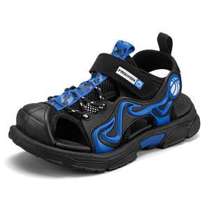 Nouveau design de chaussures à la mode, sandales de <span class=keywords><strong>basket</strong></span>-ball pour enfants, sandales de plage pour garçons et enfants - Product Image 1