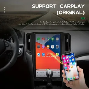 หน้าจอสัมผัสวิทยุติดรถยนต์13.6นิ้วสำหรับ Infiniti G35 G25 G37เครื่องเล่นมัลติมีเดีย2010-2013 GPS หน้าจอสัมผัส4G - Product Image 4