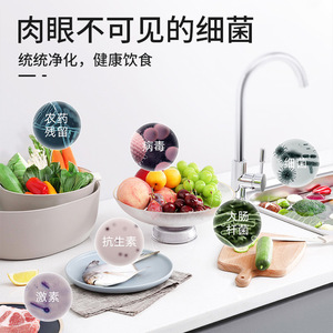 Fruit And Vegetable Washing Machine Ozone Generator 400mg H White 188x268x70mm Food Purifier For Clean Produce - Product Image 3