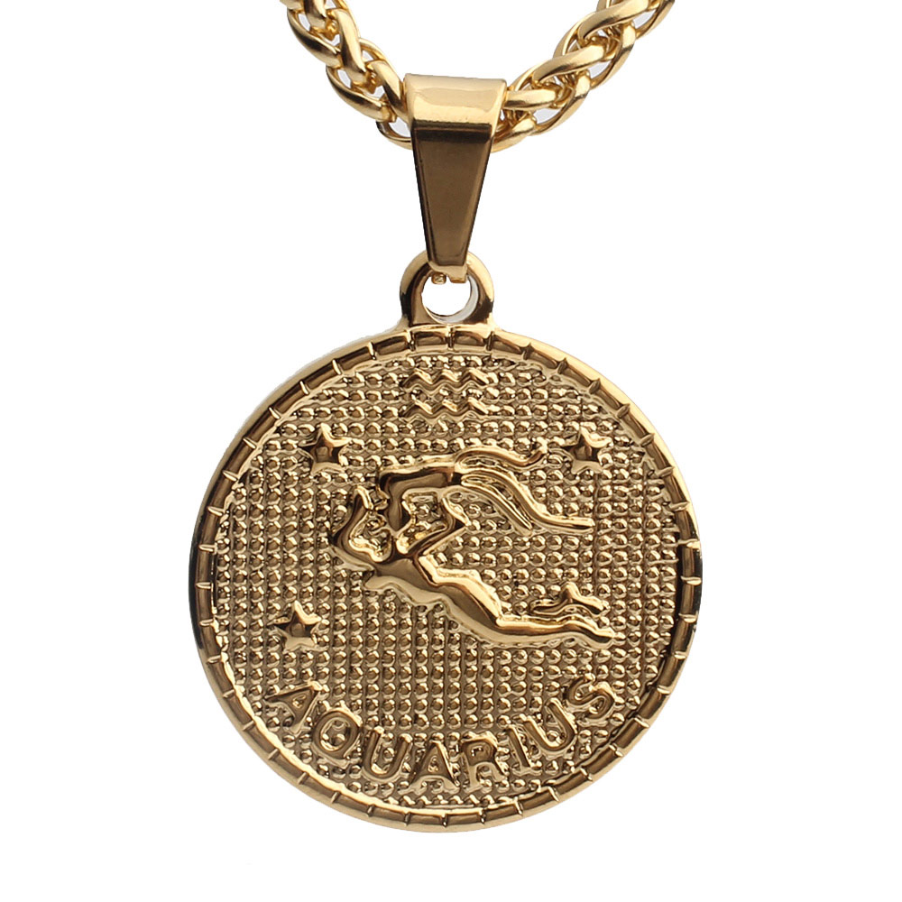 Pendentif Or-Aquarius