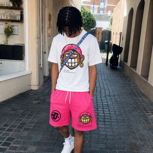 Conjuntos de 2 Piezas para <span class=keywords><strong>Hombre</strong></span> de Verano, Camiseta con Estampado y Pantalones Deportivos, Trajes Deportivos, Shorts Deportivos, Shorts y Camisetas con Logotipo Personalizado - Product Image 1