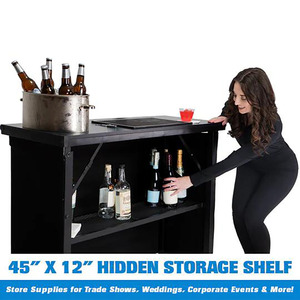 <span class=keywords><strong>Comptoir</strong></span> de <span class=keywords><strong>bar</strong></span> portable moderne en métal pliable, design contemporain, <span class=keywords><strong>pour</strong></span> hôtel extérieur, mobilier d'extérieur économique. - Product Image 3