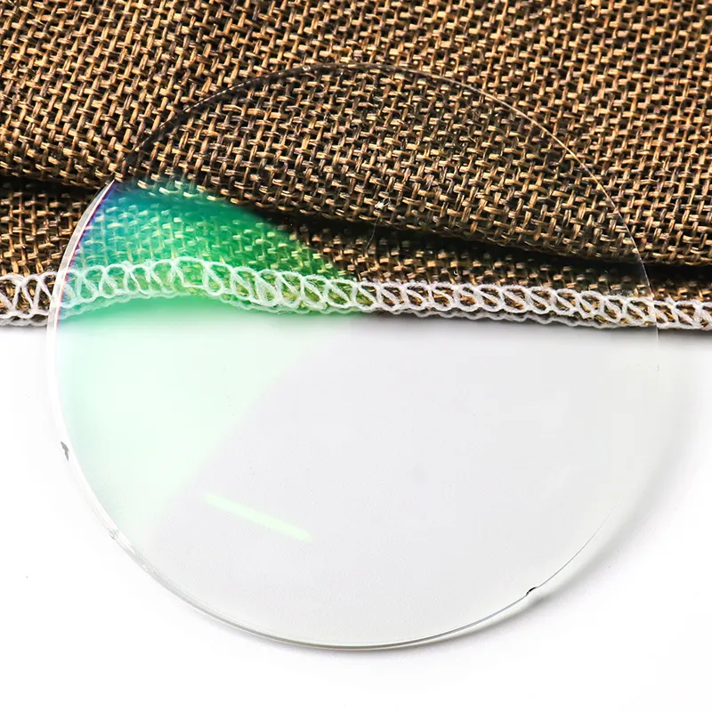 Danyang Wholesale MR-8 1.61 Index Lents AR Anti-refle Glass Lenses Eyeglass Lens