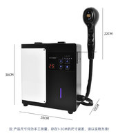 Appareil de soin capillaire numérique portable entièrement automatique à vapeur nano pour réparation en profondeur, traitement de la couleur et traitement par lumière bleue