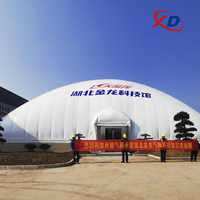 Dôme d'air durable en PVC avec structure de réduction du bruit Poteau en aluminium Blindage acoustique écologique Protection verte