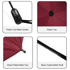 Paraguas Plegable Automático Compacto de Diseño Colorido de Alta Calidad, Venta al por Mayor <span class=keywords><strong>para</strong></span> Damas y Caballeros, 23 Pulgadas, 8 Varillas, <span class=keywords><strong>Tres</strong></span> Pliegues - Product Image 3