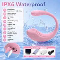 Premium Wal-Inspirierter U-förmiger Massagestab mit 9 Vibrationsmodi, Fernbedienung, USB-Aufladbar, Silikon-Produkt