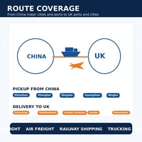 Transporte marítimo DDP LCL de China al Reino Unido para la red FBA de Amazon, para vendedores de Amazon y marcas de comercio electrónico, envío puerta a puerta.