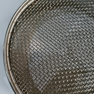 Stainless Steel Laboratory Test Sieve 200mm ASTM E11 Mesh 8 to 20 for Soil Sand <b>Aggregate</b> Particle Analysis - Product Image 4
