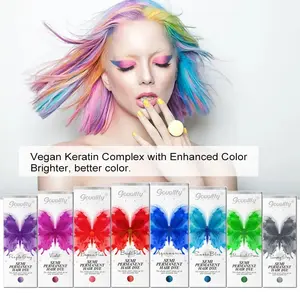 OEM ODM Nou rishing Organic Haarfarbe Creme Großhandel Semi Permanent Hair Dye