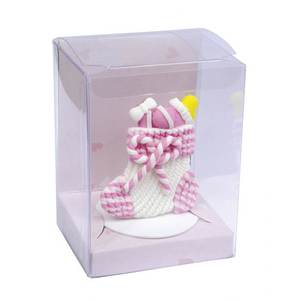 Chaussettes blanches et roses pour chevilles et bottines - Product Image 2