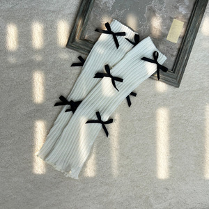 Bán Buôn Nhà Máy Dễ Thương Thời Trang Ballet-Phong Cách Bow Stocking Chân Ấm Hơn Của Phụ Nữ Vớ Lỏng - Product Image 6