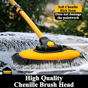 <span class=keywords><strong>Brosse</strong></span> de lavage auto de haute qualité en chenille, douce, avec manche rétractable, anti-rayures, <span class=keywords><strong>brosse</strong></span> de nettoyage auto télescopique 3 sections - Product Image 2