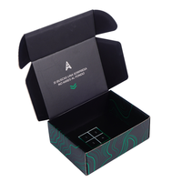 Boîte d'emballage en carton ondulé pliable personnalisée avec logo, pour cadeaux, chaussures, cosmétiques, parfums, soins de la peau, vêtements, emballage d'expédition