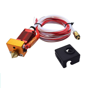 Kit Hotend MK8 complet avec chaussette en silicone et tube PTFE pour extrudeurs d'imprimantes 3D Creality <span class=keywords><strong>Ender</strong></span> <span class=keywords><strong>3</strong></span> Pro <span class=keywords><strong>V2</strong></span> CR10 1,75 mm - Product Image 5