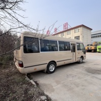 Toyota Coaster 2019, minibus scolaire d'occasion, caravane, LHD, diesel, 30 places, en bon état