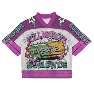 Impression intégrale personnalisée Uniformes sublimation football américain T-shirt unisexe football américain - Product Image 2