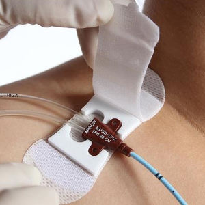 OEM grosir tabung bedah produsen Cina perban luka berperekat untuk PICC kateter fiksasi memperbaiki permukaan tubuh - Product Image 4