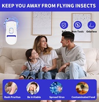 Lámpara Mata Insectos UV de Estado Sólido JZ ABS con Trampa para Moscas de Pegamento Fuerte, Control de Plagas Eléctrico Desechable Ecológico para Uso Doméstico