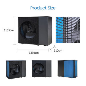 9KW 16kw 18kw sưởi ấm làm mát dhw bơm 35dB R290 DC biến tần tất cả trong một nguồn không khí bơm nhiệt không khí Máy nước nóng - Product Image 6