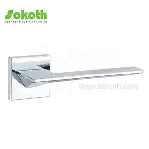 Chrome Interior Door Handle Sokoth Square Chrome Main Interior Entrance Luxury Door Handles