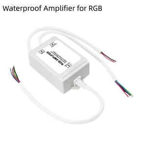 <span class=keywords><strong>Led</strong></span> không thấm nước khuếch đại tín hiệu Repeater IP68 cao su trường hợp điều khiển COB dải ánh sáng chuyển đổi duy nhất màu kép <span class=keywords><strong>RGB</strong></span> RGBW DC12-24V - Product Image 3