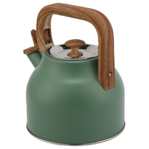 Оптовая продажа с завода: Чайник-свисток 3 л, из нержавеющей стали, с возможностью индивидуального выбора цвета, для всех типов плит - Product Image 3
