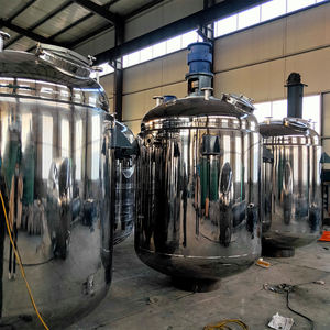 Reator de Aquecimento Elétrico para Resina de Poliéster Projetos Cosméticos Turnkey Reator Químico Usado para Formulação e Revestimento - Product Image 2