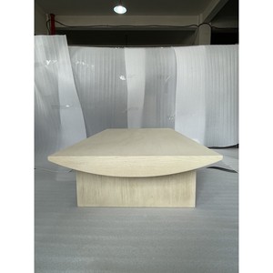 โต๊ะกาแฟสมัยใหม่ 1525 x 813 x 355 ซม. ทำจากไม้ สำหรับเฟอร์นิเจอร์บ้าน - Product Image 2