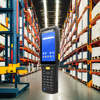 Computadora Industrial Portátil con Certificación WiFi, Android 13, 4G GMS, Doble SIM, Escáner de Códigos de Barras 1D/2D, NFC, RFID, CPU Qualcomm, IP65 de 4 Pulgadas