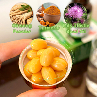 Gel de ginseng et curcuma personnalisé OEM/ODM pour la santé et le renforcement immunitaire des hommes et des femmes adultes