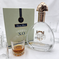Boîte cadeau en carton personnalisée pour bouteilles en verre avec forme de tiroir, doublure intérieure antichoc personnalisable