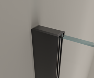 ตู้อาบน้ำแบบยืนมุมห้องน้ำกระจกตู้อาบน้ำอลูมิเนียมสี่เหลี่ยม - Product Image 5