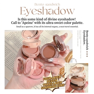 Palette d'ombres à paupières vegan hautement pigmentées mates personnalisées, marque privée, <span class=keywords><strong>maquillage</strong></span> scintillant, ombres à paupières multichromes chatoyantes - Product Image 2