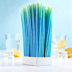 Cônes à rouler personnalisés avec logo imprimé, en pâte de bois non raffinée bleue, en vrac avec emballage personnalisé - Product Image 1