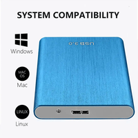 SSD portable USB Type-C, disque dur externe à semi-conducteurs haute vitesse, 1 To, stockage portable pour ordinateur et smartphone