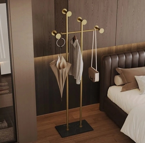 Porte-manteau suspendu à étagère simple détachable moderne pour meubles de salon ou de <span class=keywords><strong>dressing</strong></span> à la maison - Product Image 2