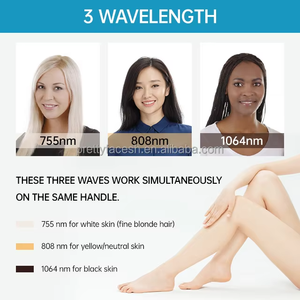 2025 Newest 1600W <strong>Diode</strong> <strong>Laser</strong> 808 Hair Removal Machine Ice Platinum Titanium-Beauty &amp; Personal Care Product at Competitive Price - Product Image 3